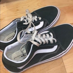 Pine green Vans Old Skool